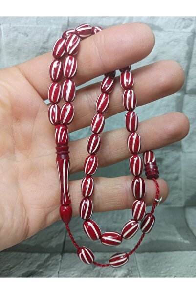 Tasarım Carved Craftsmanship Crimping Amber Prayer Beads Thank You Father