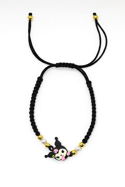 MakeWell Kuromi Hello Kity Cat Frog Panda My Melody Design Drawstring Wristbands