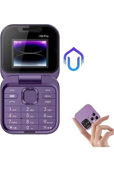 shop Flip Model Kapaklı Tuşlu Telefon Farklı Ses Modu Çift Sim Kartlı