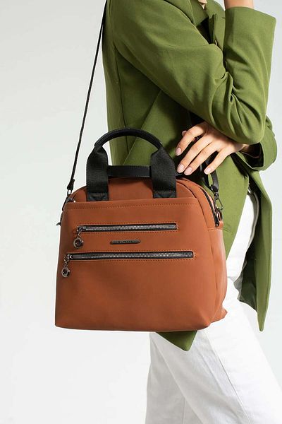 POLO CLUB Women's Long Adjustable Strap 5 Compartment Shoulder and Hand Bag