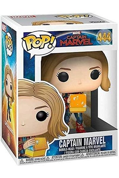 Funko بوب! مارفل: كابتن مارفل - كابتن مارفل مع صندوق غداء