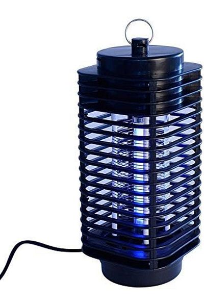 Generic 220V Electric Mosquito Fly Bug Insect Zapper Killer With Trap Lamp Black [BTX]