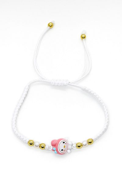 MakeWell Kuromi Hello Kity Cat Frog Panda My Melody Design Drawstring Wristbands