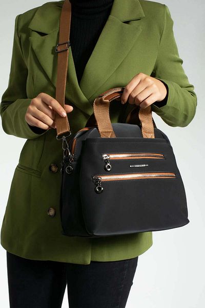 POLO CLUB Women's Long Adjustable Strap 5 Compartment Shoulder and Hand Bag