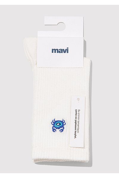 Mavi Λευκή Κάλτσα Socket 1913232-620