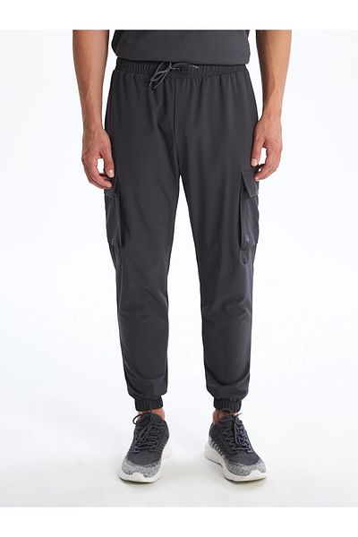 LC Waikiki Ανδρικό αθλητικό παντελόνι XSIDE ACTIVE Anthracite Slim Fit