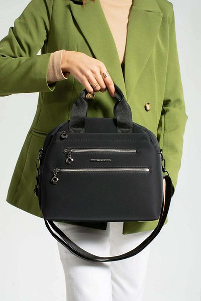 POLO CLUB Women's Long Adjustable Strap 5 Compartment Shoulder and Hand Bag