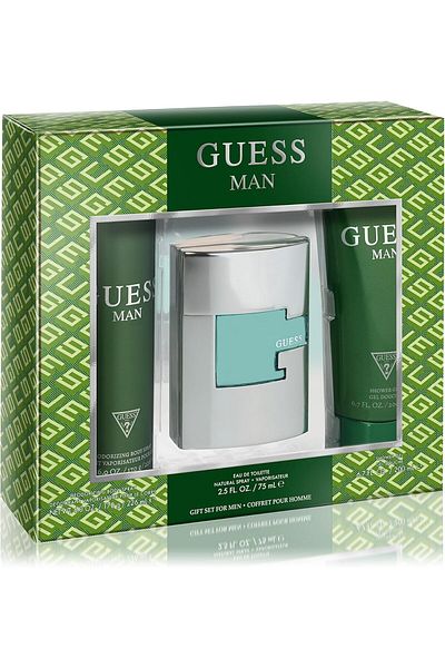 Guess GREEN (M) SET EDT 75ML + SG 200ML + BODY SPRAY 226ML (2023)
