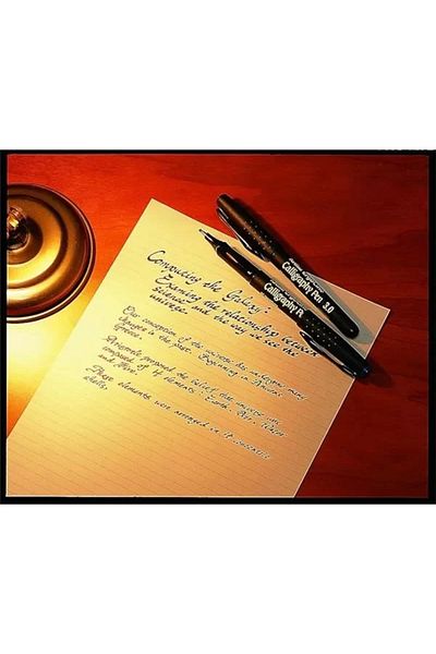 STOREMAX Ergoline Calligraphy Pen 3.0 Calligraphy Pen, 3.0 Mm, Black