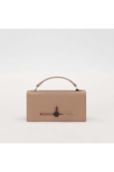 Levidor Mink Twist Lock Multi-Purpose Shoulder Bag