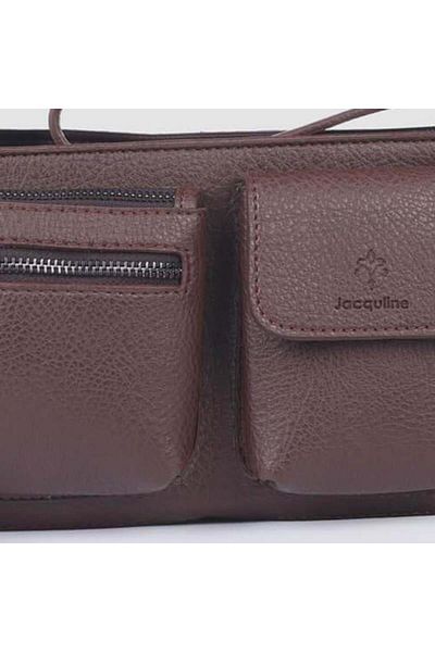 Jacquline Brown Uokrea Leather Women's Crossbody Bag