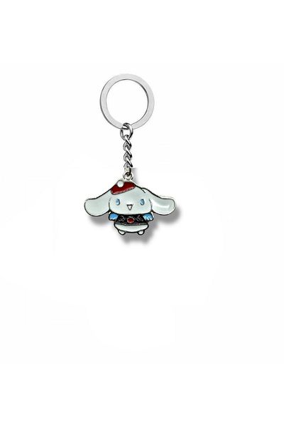 Herşey Nota Cinnamoroll Figured Keychain – Cute Sanrio Accessory in Pastel Colors