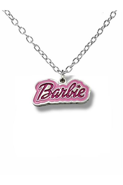 Herşey Nota Colorful Plated Barbie Figured Chain Necklace – 60 cm Stylish and Vibrant Jewelry