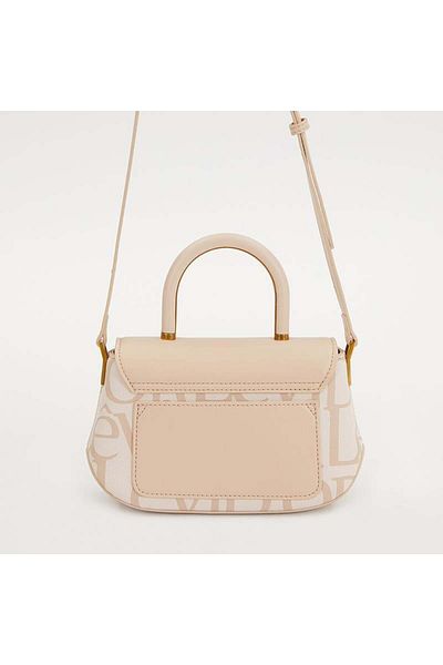 Levidor Cream License Printed Women's Casual Handbag