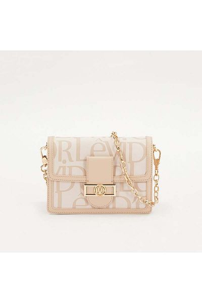 Levidor Cream Double Strap Women's Premium Crossbody Bag