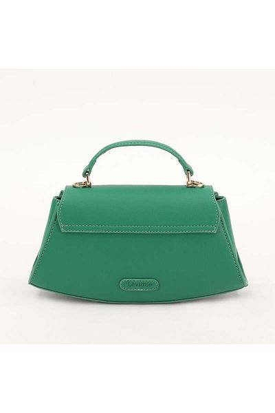 Levidor Green Oval Women's Handbag