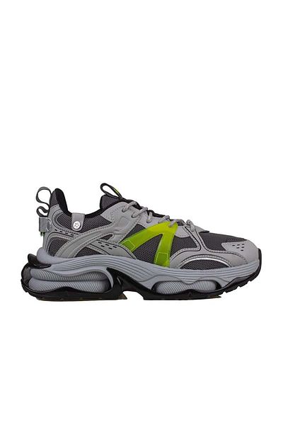m2s Gray Thick Sole Injection Men's Sports Shoes