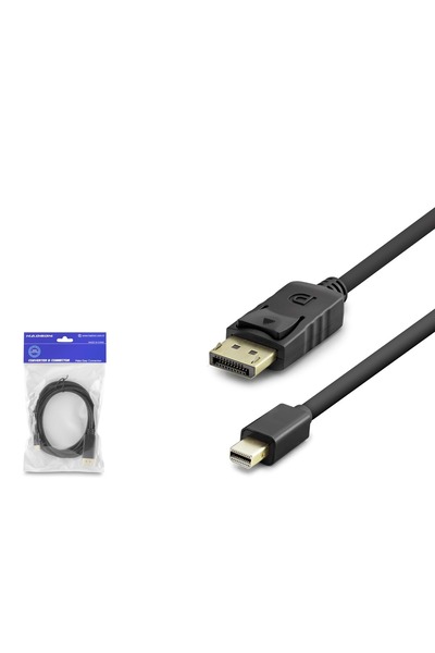 HADRON HDX7799 Mini DisplayPort to DisplayPort Görüntü Kablosu 120 Hz 1.8 m S...