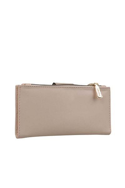 Levidor Γυναικείο πορτοφόλι Mink Flat Belted