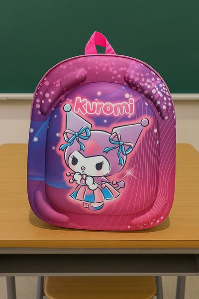 NEWFULL Kuromi Girl Kindergarten Backpack