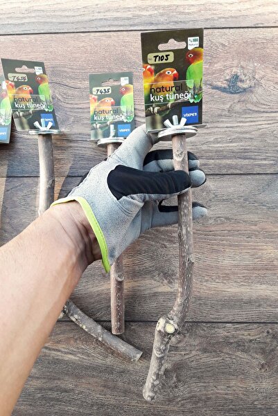 Vixpet Venty Set of 4 Natural Parrot Perches | Sultan, Monk, Lory, Budgie, Forpus, Lovebird, Kakariki - M527