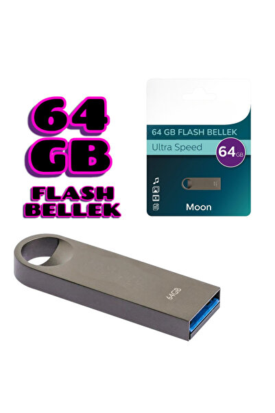 nelerbulurum High Quality 64Gb 2.0 Metal USB Flash Memory Metal Design USB Memory