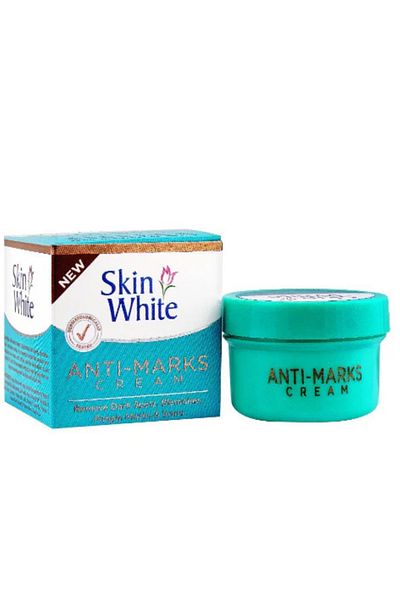 Skincare Skin White 3-in-1 Anti-Marks Set – Cream + Soap + Serum for Dark Spots, Scars & Pimples