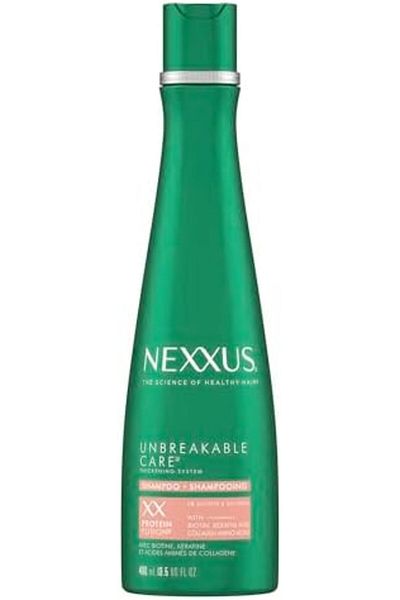 Nexxus Unbreakable Care Anti-Breakage Shampoo With Keratin, Collagen, Biotin For Fine And Thin Hair