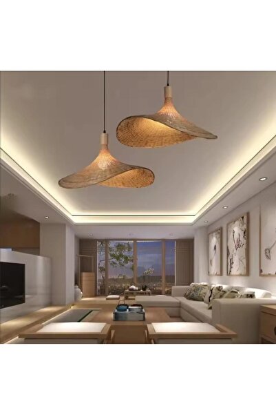 KARAZ Single rustic chandelier