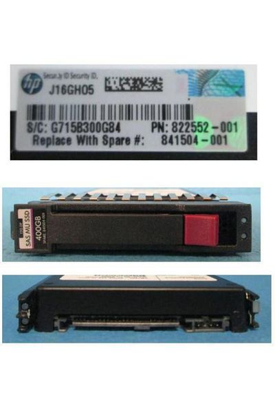 Inna marka HP Enterprise DR SSD 400GB 12G 2.5 SAS MSA, 841504-001