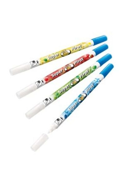 Pelikan Marker corector Super Pirat F, vârf fin, material plastic, culori asortate, pachet de prezentare