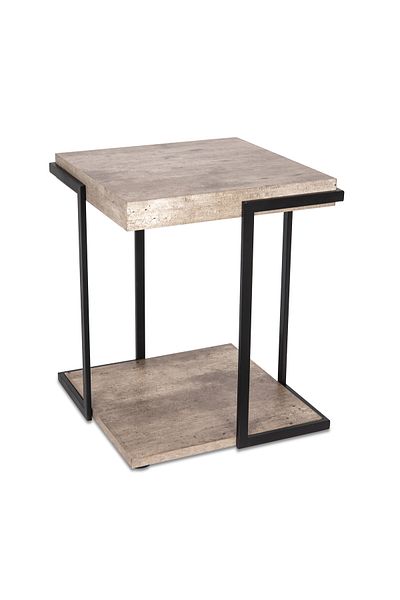 homez Wooden side table 40*40*50 cm