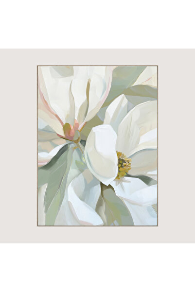 homez canvas wall art painting floral printed 90*120*4.5cm