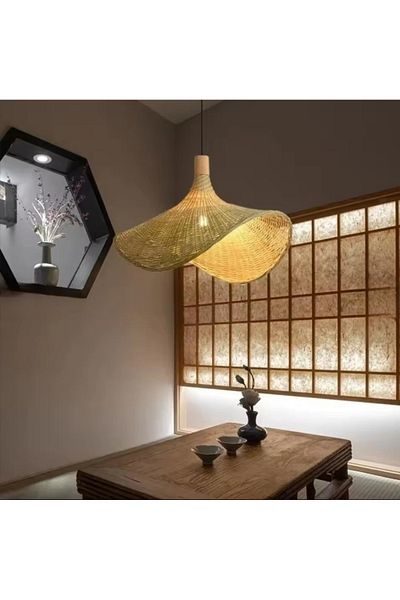 KARAZ Single rustic chandelier