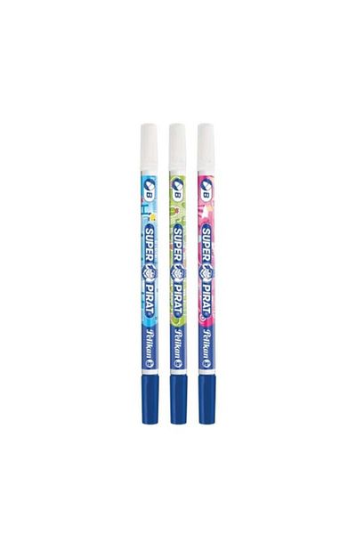 Pelikan Marker corector Super Pirate, vârf B, material plastic, culori asortate, pachet de prezentare