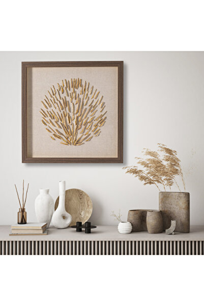 homez Shell Shadow Wall Art Box - 50*50*4 cm