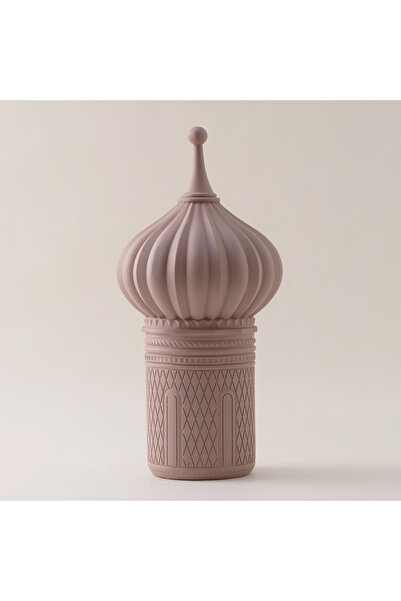 homez dome shaped ceramic Ramadan decorative piece, blue 18.5*18.5*30cm