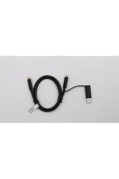 Inna marka Lenovo USB-C kabel W/ Dongle TP, FRU03X7470