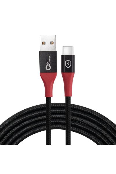 Inna marka MicroConnect Încărcare sigură USB-A la C pentru date, MC-AUSBC-SC