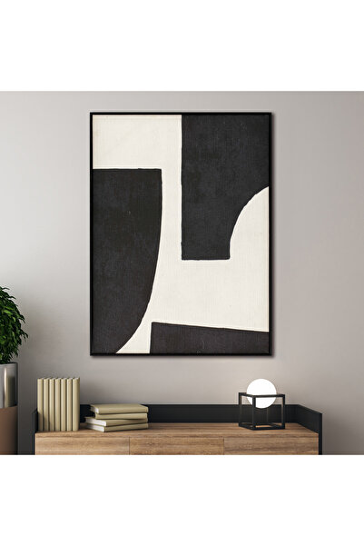 homez geometric design canvas art in wooden frame 90* 120*4.5cm