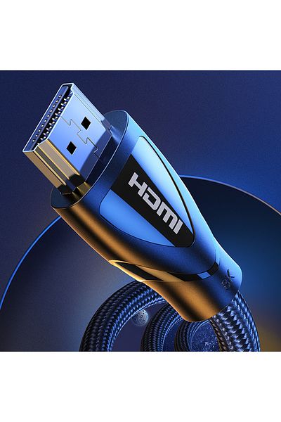 Ugreen Kabel przewód HDMI 2.1 8K 60Hz 1.5m w oplocie bawełnianym czarny