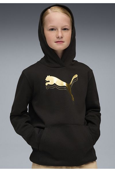 Puma Essentials Metallic Hoodie Youth
