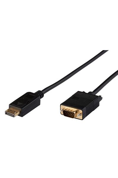 MicroConnect DisplayPort 1.2 - VGA kabel 0,5m
