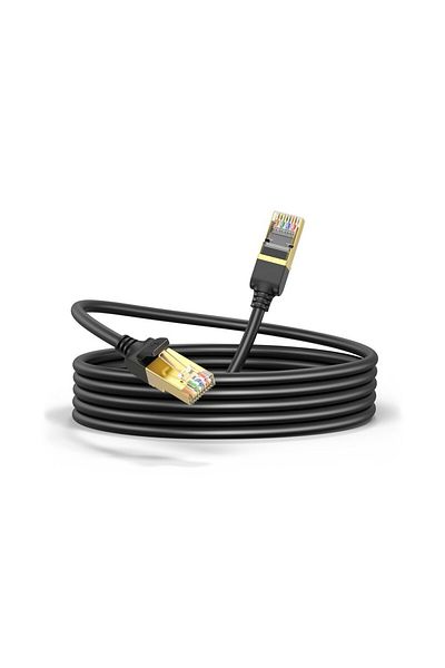 Ugreen Cablu de rețea STP RJ45 Cat. 7, 15 m, negru
