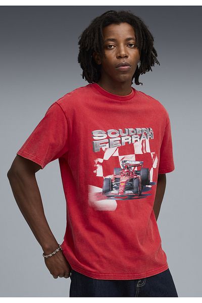 Puma Scuderia Ferrari Sportswear Graphic Tee Men