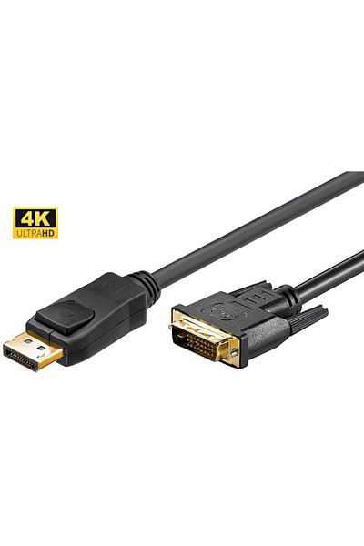 MicroConnect DisplayPort 1.2 - DVI-D kabel 2m