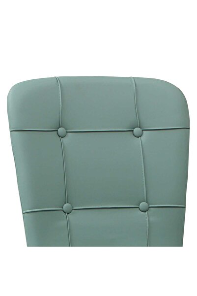 ARTA DOOR Set of 4 Luca Green Eco-Leather Chairs - HoReCa, Kitchen, Living Room, Office, Bedroom, Skandinav