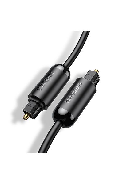 Ugreen Kabel przewód optyczny audio Toslink SPDIF 1m - czarny