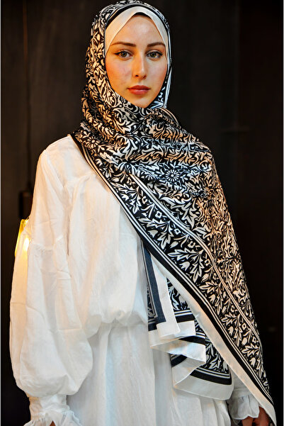 MSCARFS Hûnermend Pattern Janjan Silk Shawl