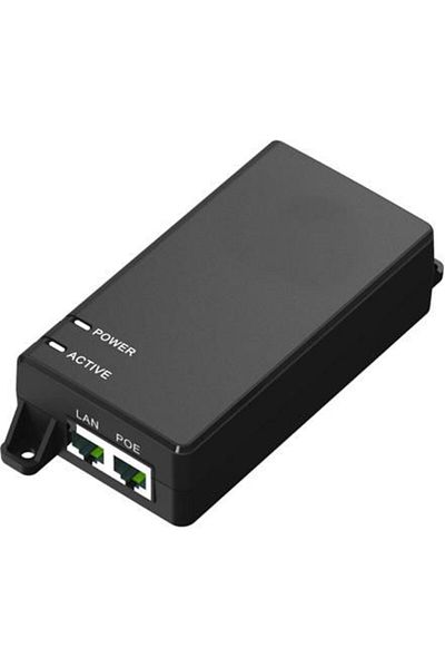 MicroConnect 60W 802.3af/at PoE Injector UK